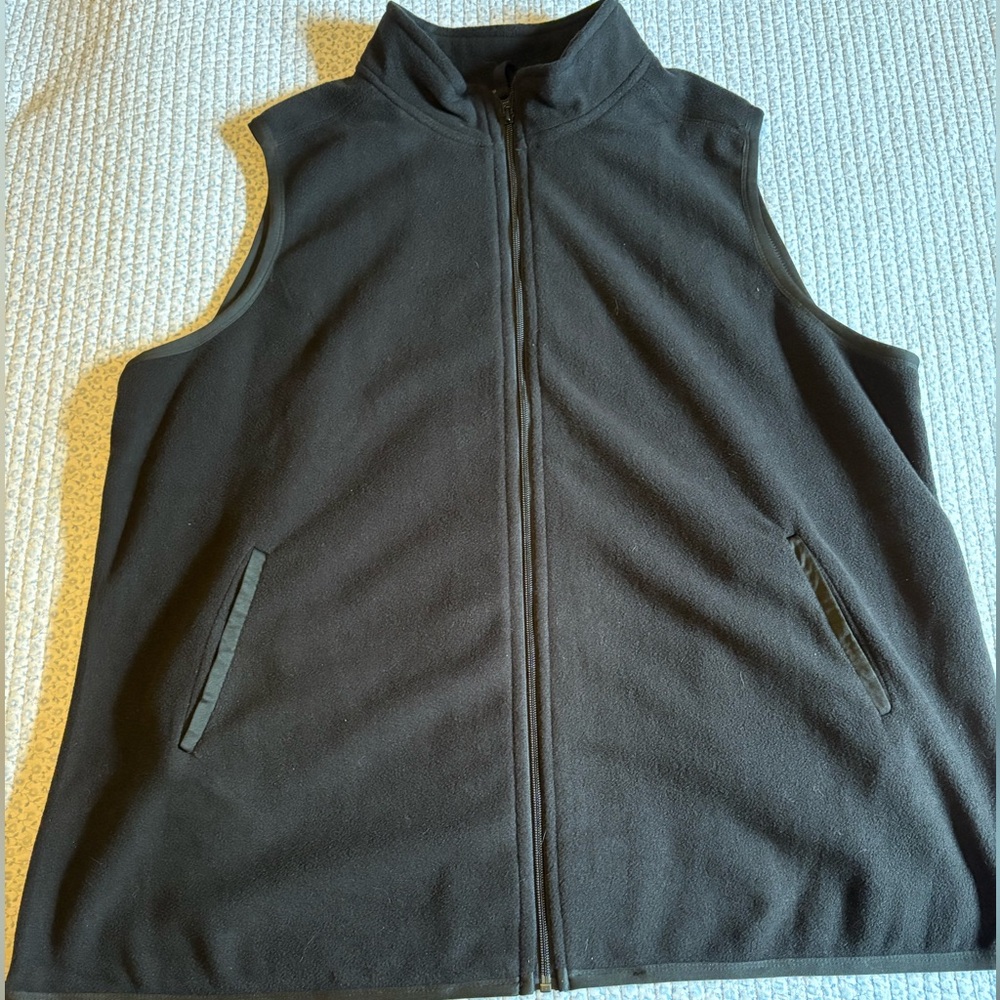 Woman Within Fleece Vest